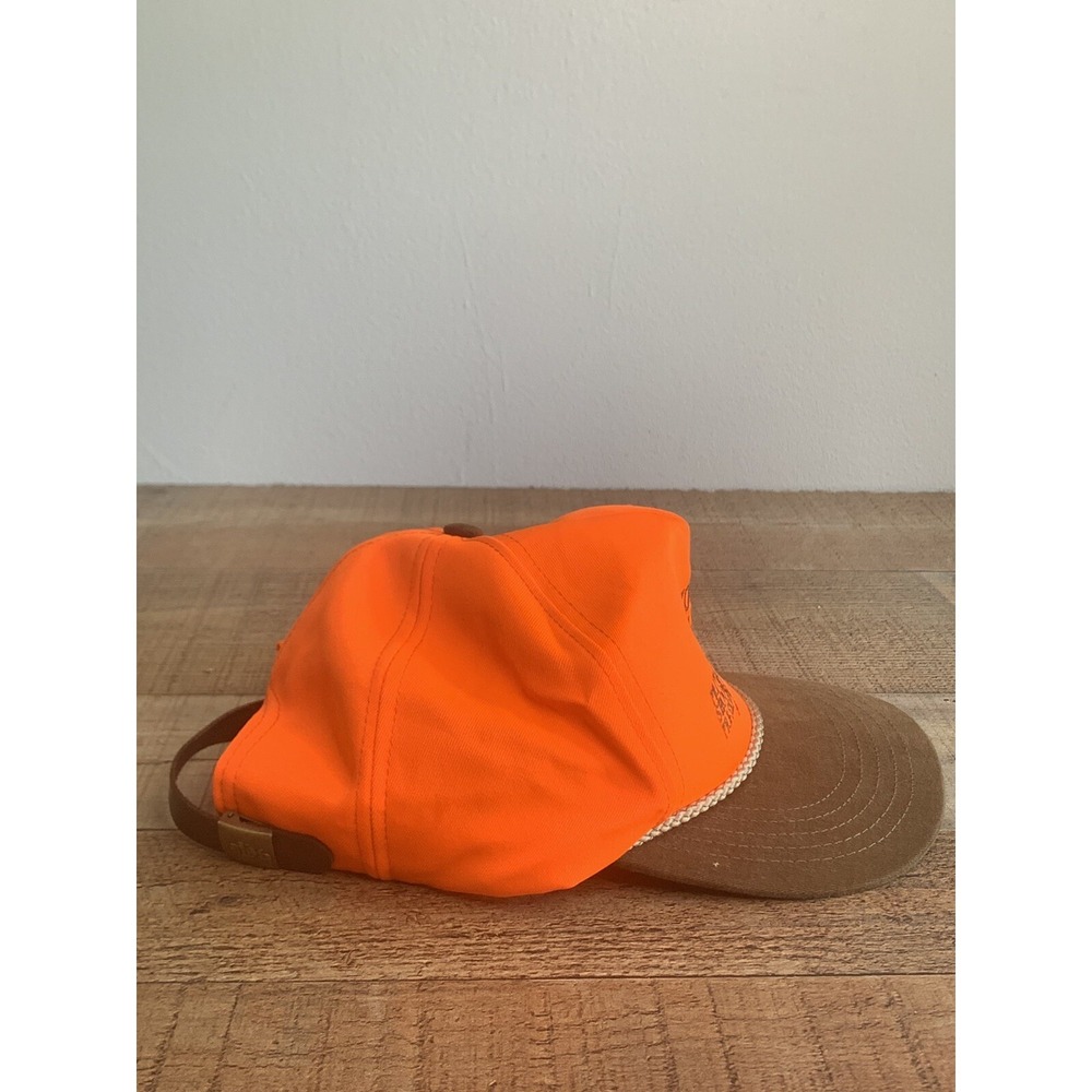 Vintage Dakota Hills Private Shooting‎ Preserve Orange Hunting Hat Cap USA - Picture 4 of 5